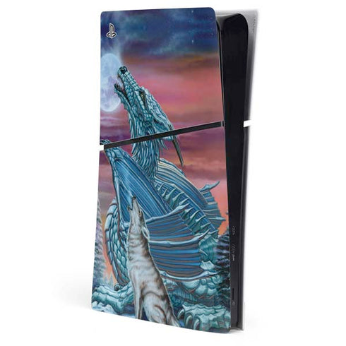 Dragon and the Wolf by Ed Beard Jr PlayStation PS5 Skins